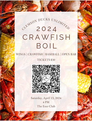 Event 2024 Crawfish Boil - Clemson Vs NC State Tailgate