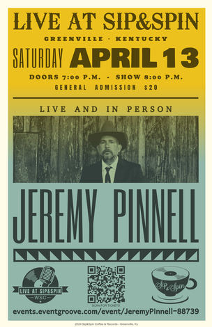 Event Jeremy Pinnell Live @ Sip&Spin