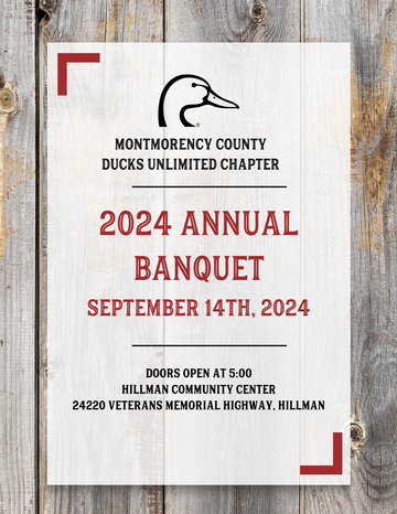 Event Montmorency County Annual Banquet