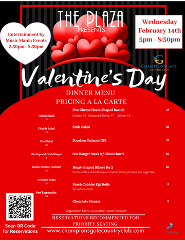 Event Valentine's Day at The Plaza