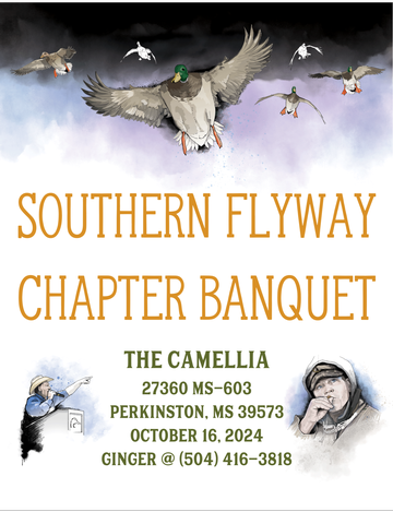 Event Southern Flyway Banquet- Perkinston