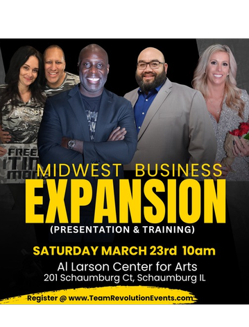 Event Team Revolution Midwest  Business Expansion
