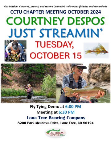 Event Courtney Despos - October 2024 CCTU Meeting