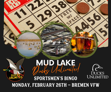 Event Mud Lake Ducks Unlimited Gun Bingo (Bremen, IN)