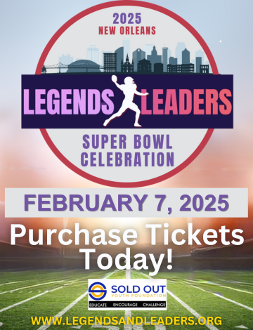 Event 2025 Legends and Leaders Super Bowl LIX Celebration