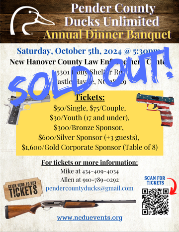 Event Pender County Banquet - SOLD OUT!