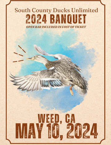 Event South Siskiyou County Ducks Unlimited Dinner 2024