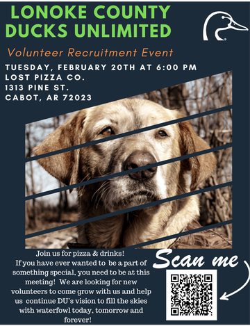 Event Cabot Ducks Unlimited Recruitment Event