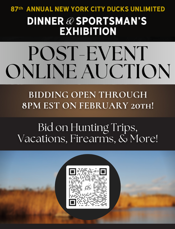 Event NYC Dinner & Sportsman's Exhibition Post-Event Online Auction