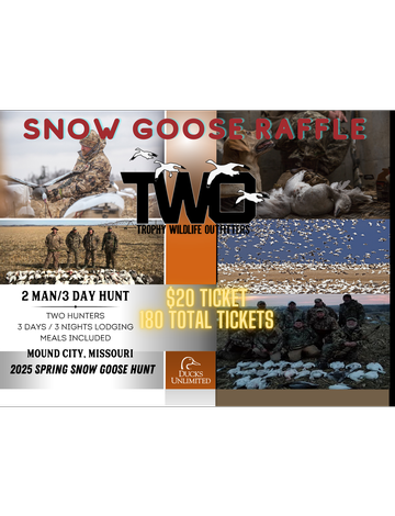 Event Snow Goose Hunt Raffle 