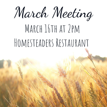 Event Souris Valley Chapter March Meeting!