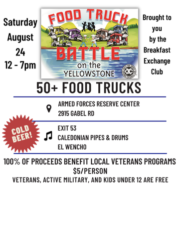Event Food Truck Battle on the Yellowstone