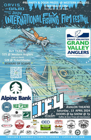 Event International Fly Fishing Film Festival @ Avalon Theatre!