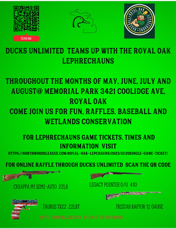 Event Ducks Unlimited, Royal Oak Leprechauns Spring Event