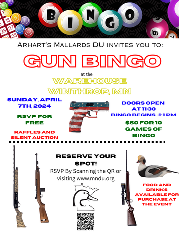 Event Winthrop Gun Bingo