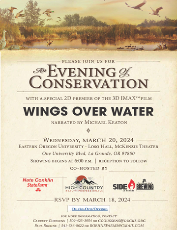 Event Wings over Water premier