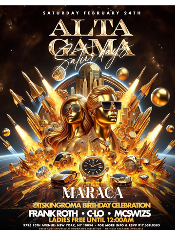 Event Alta Gama Saturdays Dominican Independence Weekend At Maraca NYC