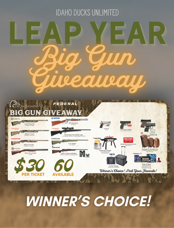 Event LEAP YEAR BIG GUN GIVEAWAY