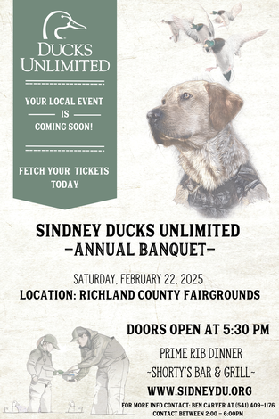 Event Sidney Ducks Unlimited Banquet