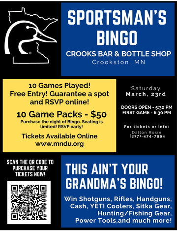 Event Crookston Sportsman's Bingo