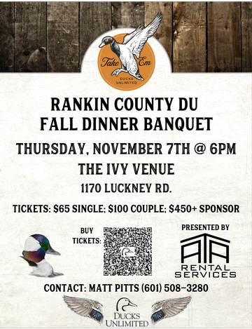 Event Rankin County Dinner presented by ATA Rental Services