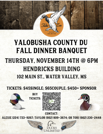 Event Yalobusha County Fall Dinner Banquet