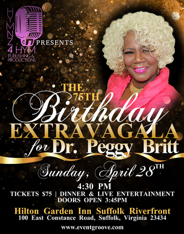 Event The 75th Birthday Extravagala for Dr. Peggy Britt