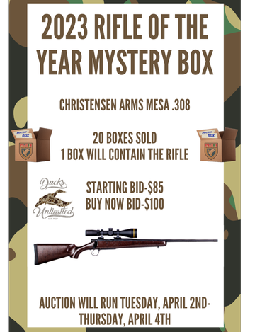 Event Christensen Mesa 2023 Rifle of the Year Mystery Box