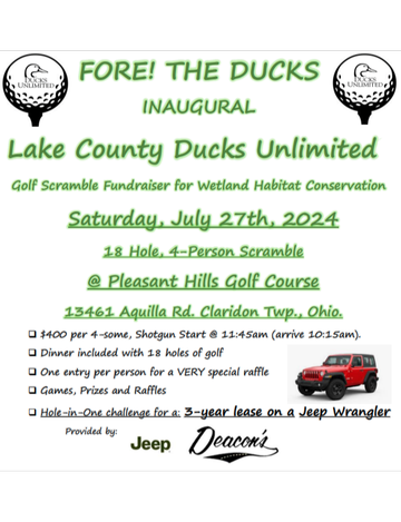Event Lake County Golf Outing
