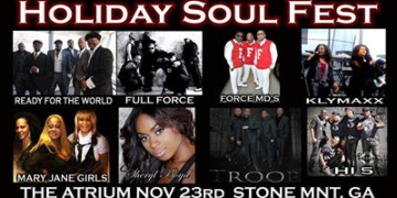 Event 2013 Holiday Soul Fest Tour Atlanta