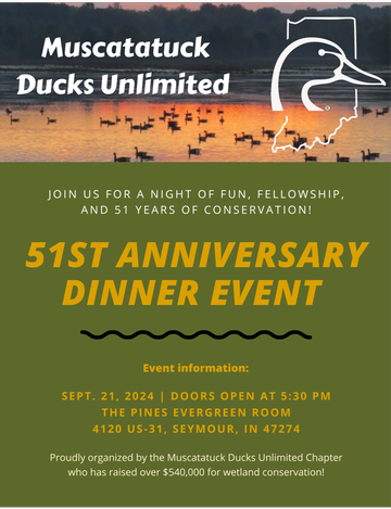 Event Muscatatuck Ducks Unlimited 51st Annual Dinner Event