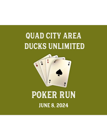 Event Quad City Area Poker Run- June 8th