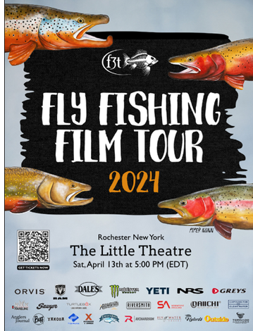 Event Seth Green TU Fly Fishing Film Tour (f3t) 2024- Rochester, NY