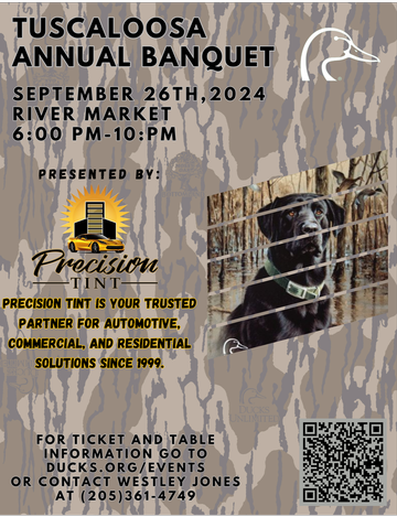 Event Tuscaloosa Ducks Unlimited Annual Dinner