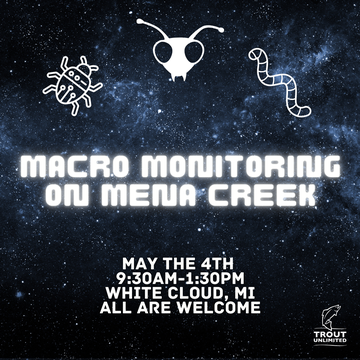 Event May the 4th Macroinvertebrate Monitoring on Mena Creek