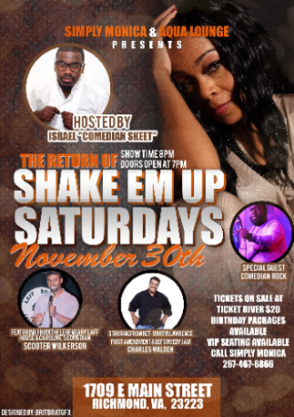 Event The Return of Shake Up Saturdays