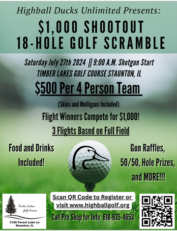 Event Highball DU 18-Hole Golf Scramble