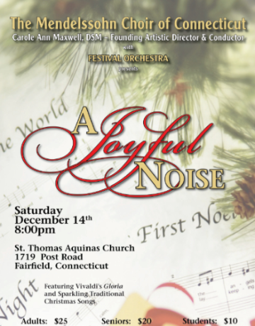 Event The Mendelssohn Choir of CT - A Joyful Noise
