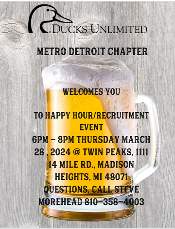 Event Metro Detroit Happy Hour/Recruitment