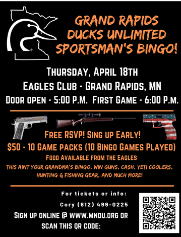 Event Grand Rapids Sportsman's Bingo