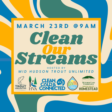 Event CLEAN OUR STREAMS- Tributary Stream Cleanup Event!