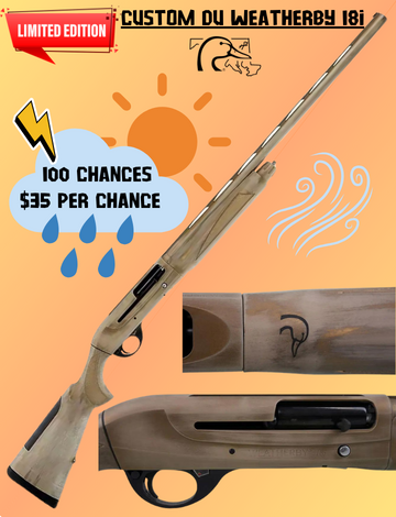 Event MD DU Custom DU Weatherby 18i Raffle