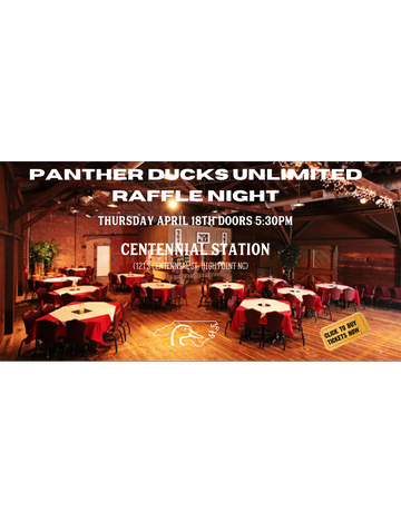 Event Panther (HPU) Ducks Unlimited Raffle Night