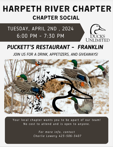 Event Franklin- Harpeth River Chapter Social 