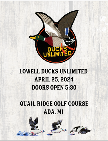 Event Lowell Ducks Unlimited Dinner
