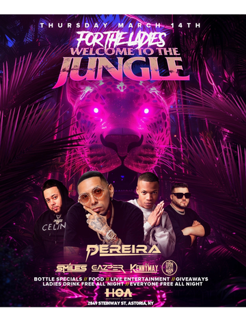 Event For The Ladies Thursdays Welcome To The Jungle At HOA
