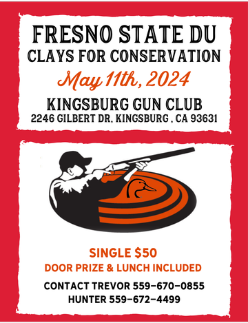 Event Fresno State DU Chapter Inaugural Trapshoot Fundraiser