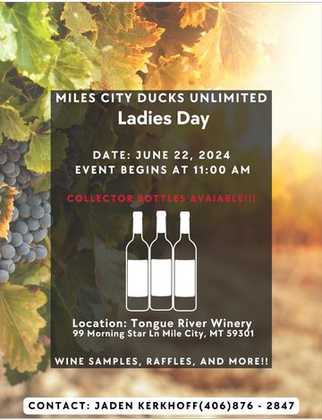 Event Miles City Ducks Unlimited Ladies Day