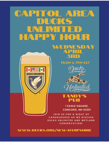 Event Capitol Area Ducks Unlimited Happy Hour