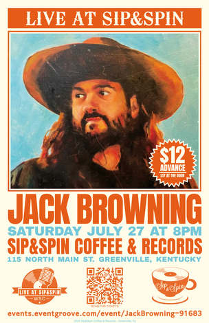 Event Jack Browning Live @ Sip&Spin
